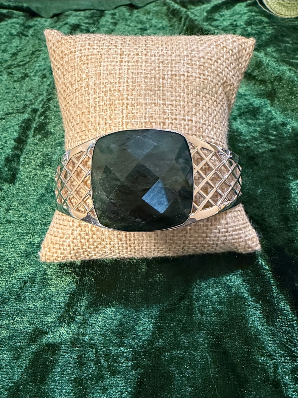 Jay King Desert Rose Fluorite Cuff (244)